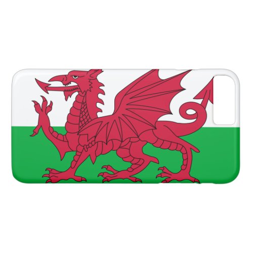 Wales flag iPhone 8 plus7 plus case