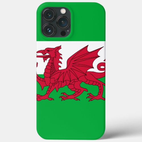 wales flag iPhone 13 pro max case