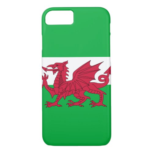 wales flag iPhone 87 case