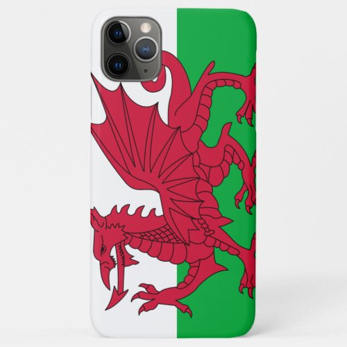 wales flag iPhone 11 pro max case