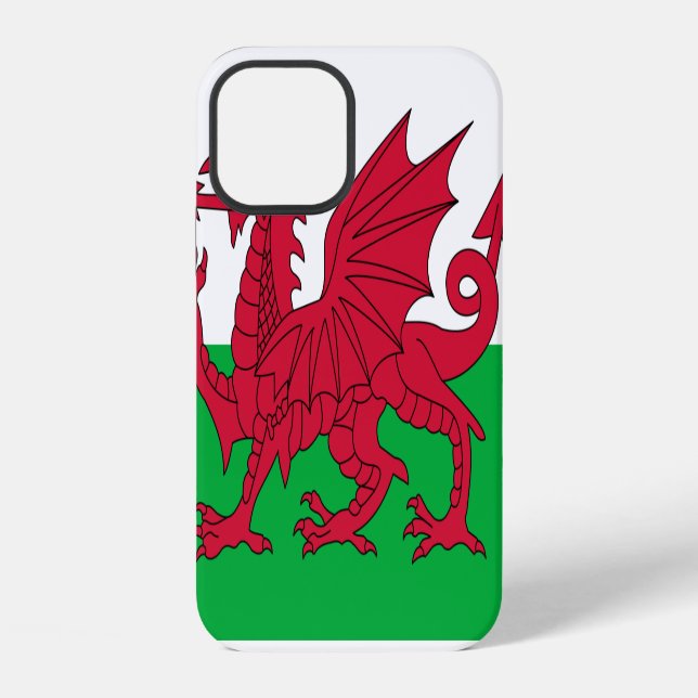 Wales Flag Iphone Case (Back)
