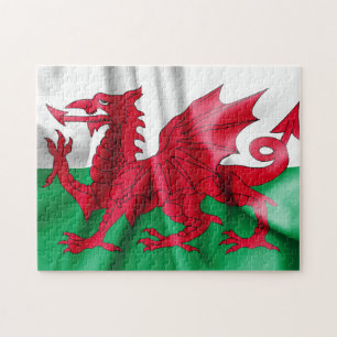 Wales Flag Jigsaw Puzzle