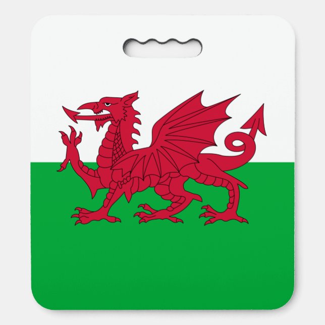 Wales flag Stadium Seat Cushion (Front Vertical)