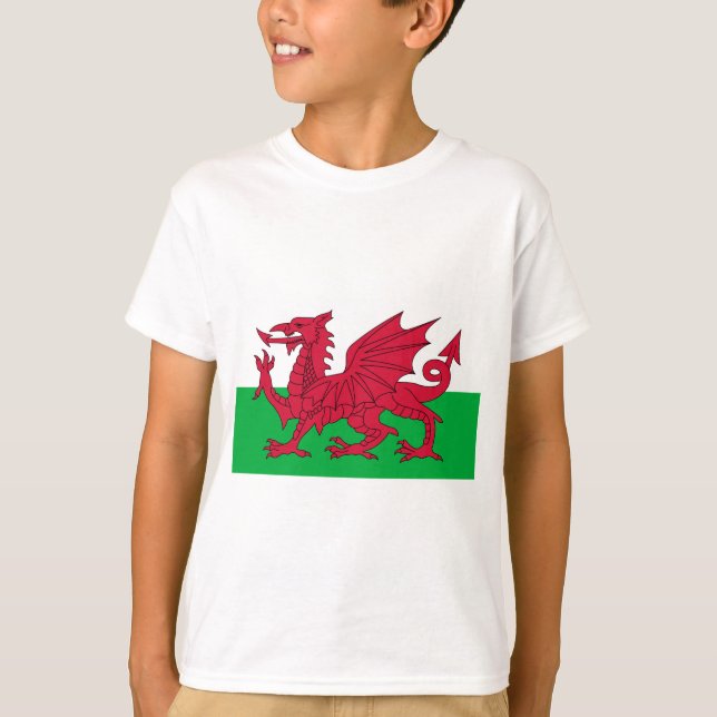 wales flag T-Shirt (Front)