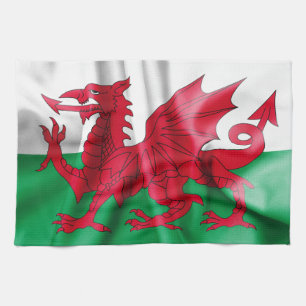 Wales Flag Towel