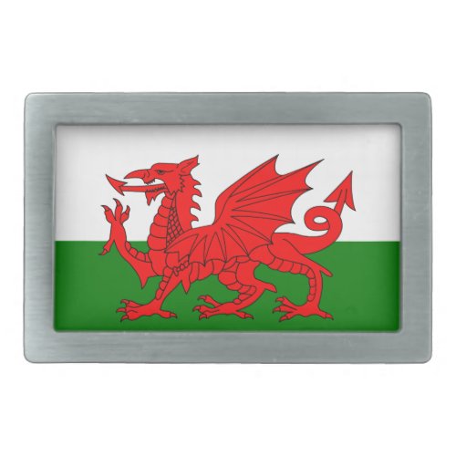  Wales flag Welsh red dragon Belt Buckle