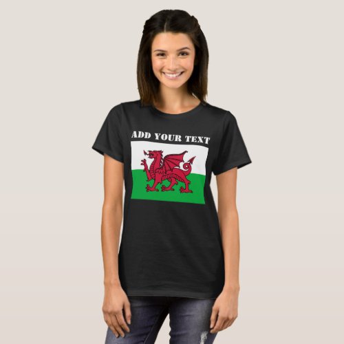 Wales Flag World Cup 2022 Football Soccer T_Shirt