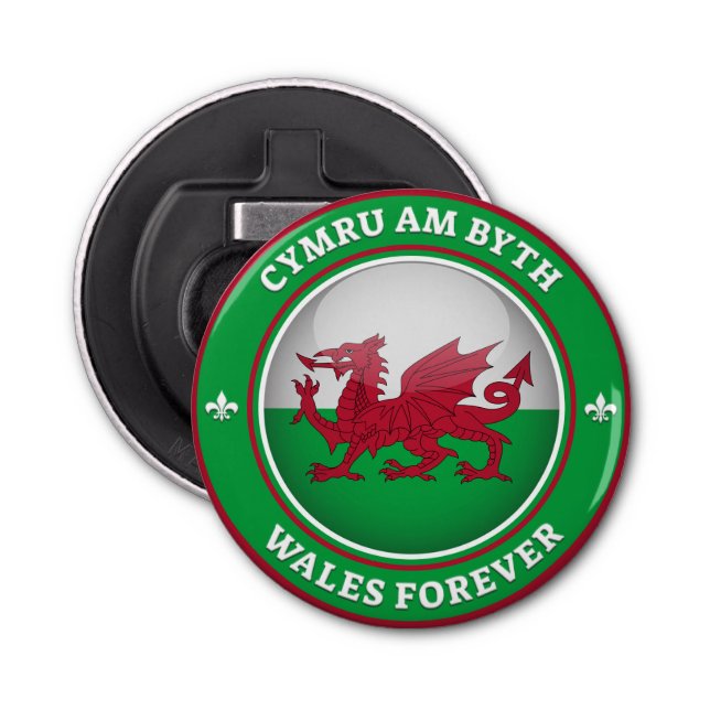Wales Forever Bottle Opener (Front)