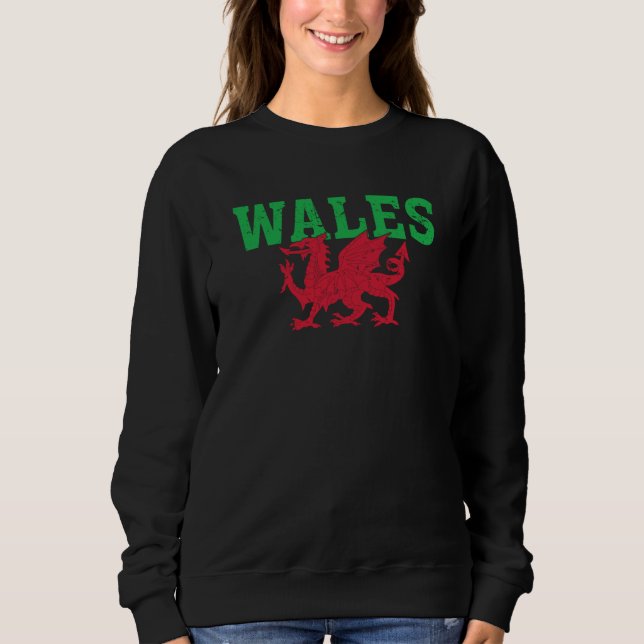 Wales Home Country Welsh Pride Sweatshirt (Front)