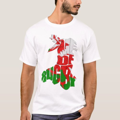 Wales Home of Rugby T_Shirt