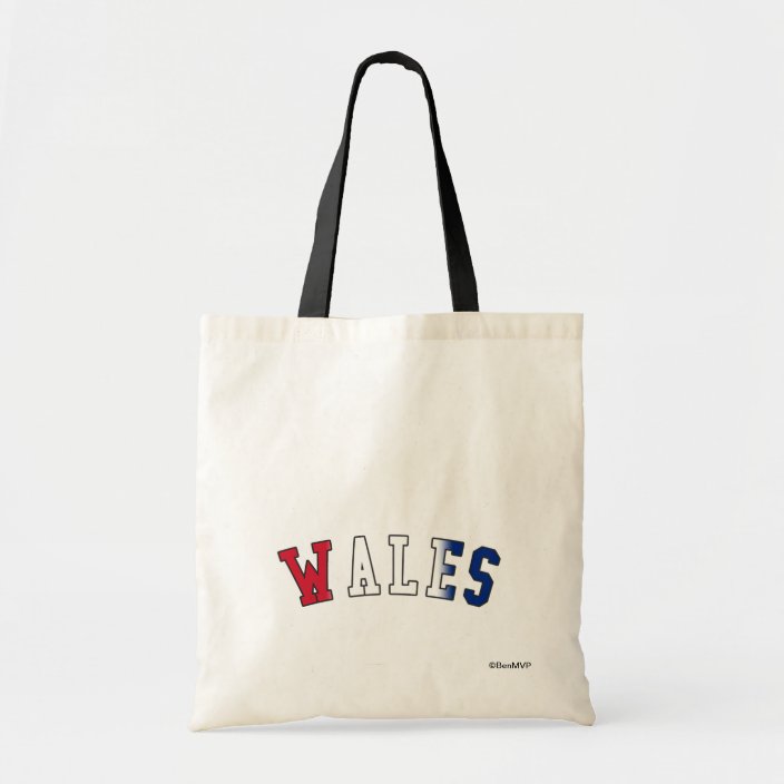 Wales in National Flag Colors Bag