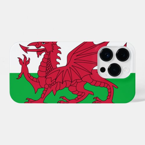 Wales iPhone 14 Pro Case
