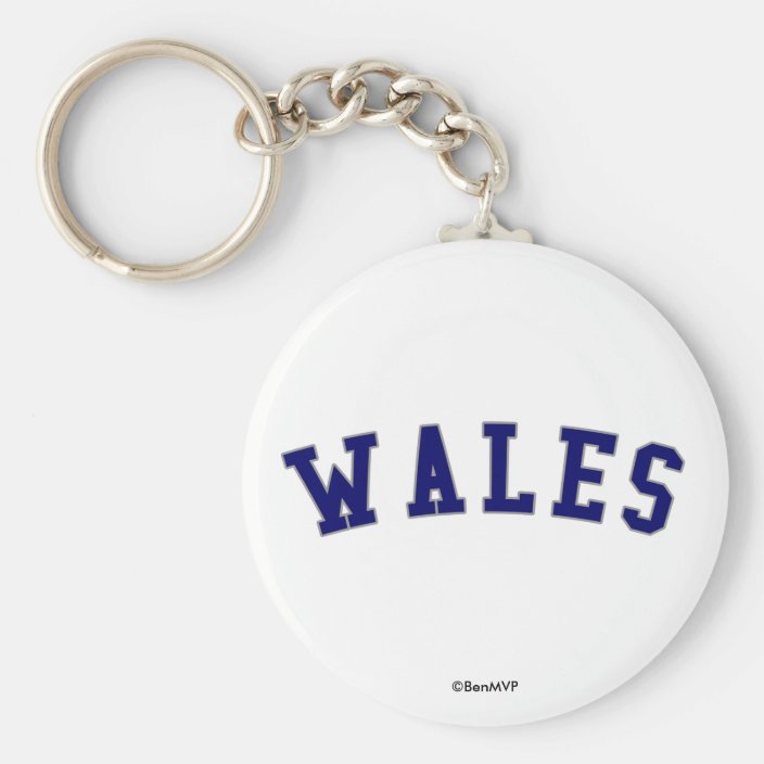 Wales Key Chain