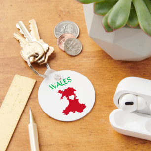 Wales Keychain