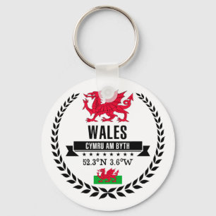 Wales Keychain
