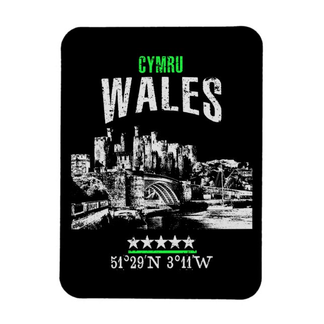 Wales Magnet (Vertical)