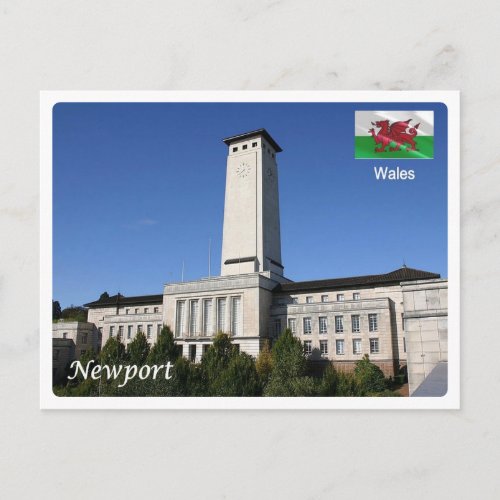 Wales _ Newport _ Postcard