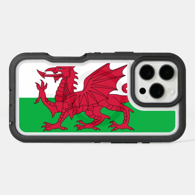 Wales Otterbox iPhone Case (Back Horizontal)