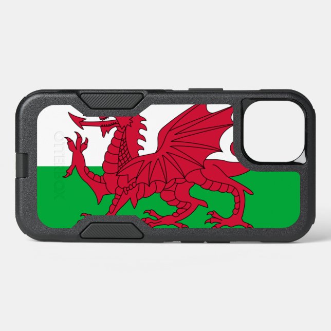 Wales Otterbox iPhone Case (Back Horizontal)
