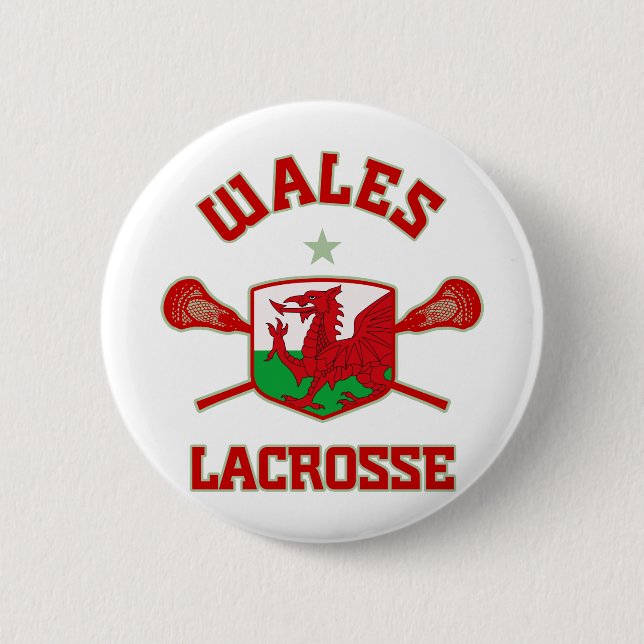 Wales Pinback Button (Front)