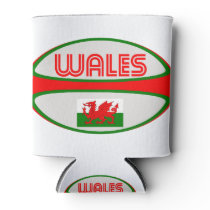 Wales Rugby Ball Can Cooler Wales Rugby Ball Can Cooler