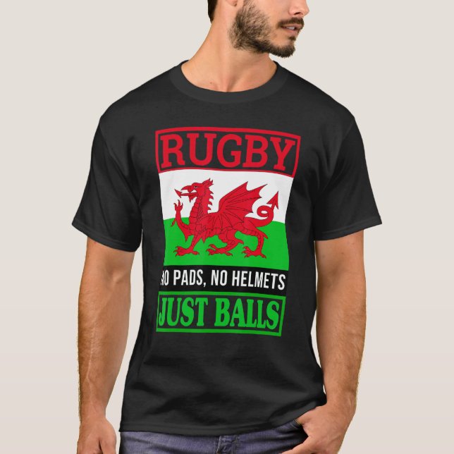 Wales   Rugby T-Shirt (Front)
