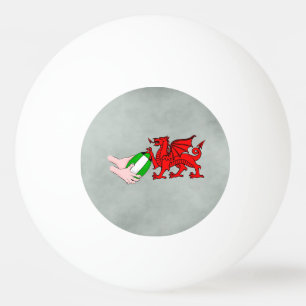 Wales Rugby Team Dragon With Rugby Ball