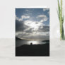 Wales Seaside Sunset Card
