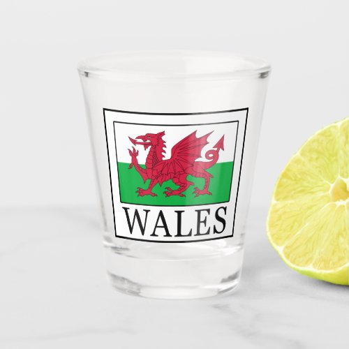 Wales Shot Glass