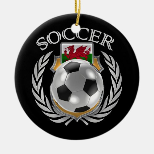 Wales Soccer 2016 Fan Gear Ceramic Ornament