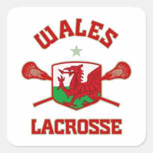 Wales Square Sticker
