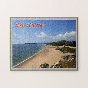 Wales - Three Cliffs Bay Jigsaw Puzzle