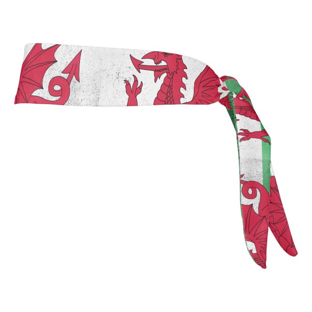 Wales Tie Headband (Rotate 90)