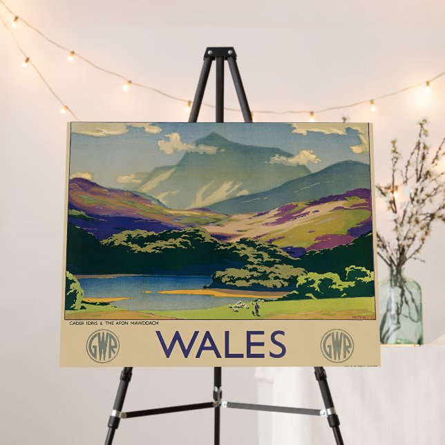 Wales Travel Poster (In Situ (Stand))