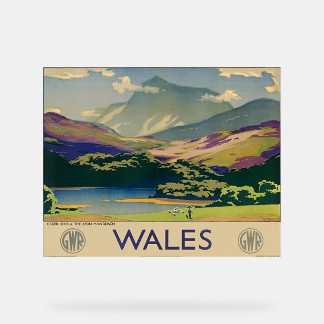 Wales Travel Poster (Front)