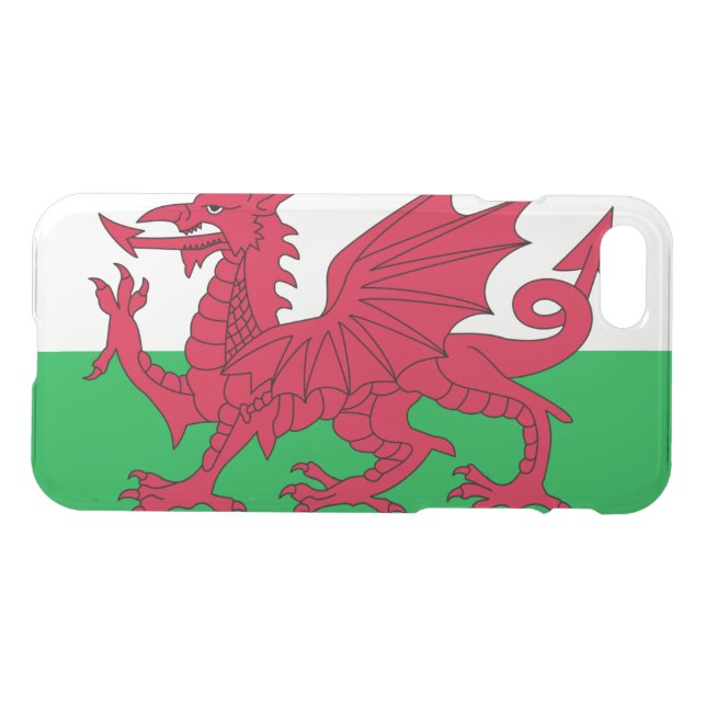 Wales Uncommon iPhone Case (Back Horizontal)