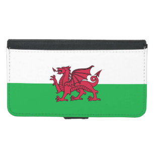 Wales Welsh Dragon Flag Wallet Phone Case For Samsung Galaxy S5