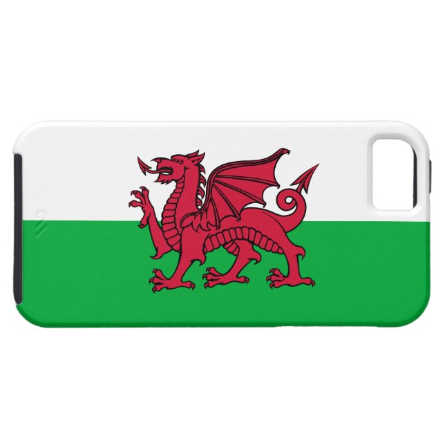 Wales – Welsh Flag Dragon Case-Mate iPhone Case (Back Horizontal)