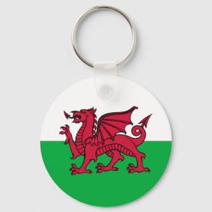 Wales -Welsh Flag Keychain