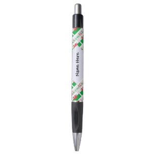 Wales Welsh Flag Tiled Personalized Name  Pen