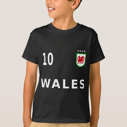 Wales Welsh Soccer Jersey 2020 T_Shirt