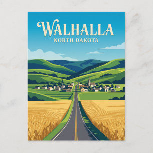 Walhalla USA Postcard