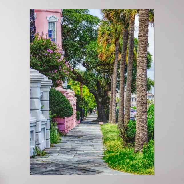 Walk Along Rainbow Row Poster (Front)