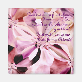 Walk beside me magnet
