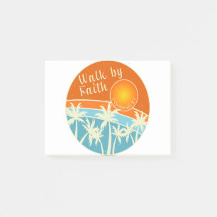 Walk by Faith Christian Design Post-it Notes