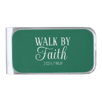 Walk by Faith Christian Living Hunter Green