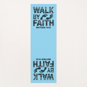 Walk By Faith Christian Ocean Yoga Mat