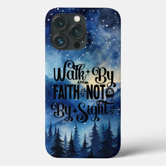 Walk By Faith Iphone Case (Back)
