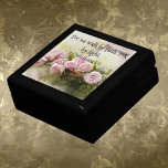 Walk by Faith Keepsake Box<br><div class="desc">Beautiful lacquered wood gift box with a ceramic tile inset featuring the inspiring scripture “For we walk by faith, not by sight.” — 2 Corinthians 5:7. A thoughtful keepsake for jewelry, trinkets, or small treasures. A heartfelt gift of encouragement and faith for birthdays, graduations, or just because.</div>