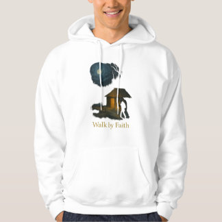 Walk by Faith Lantern Hoodie